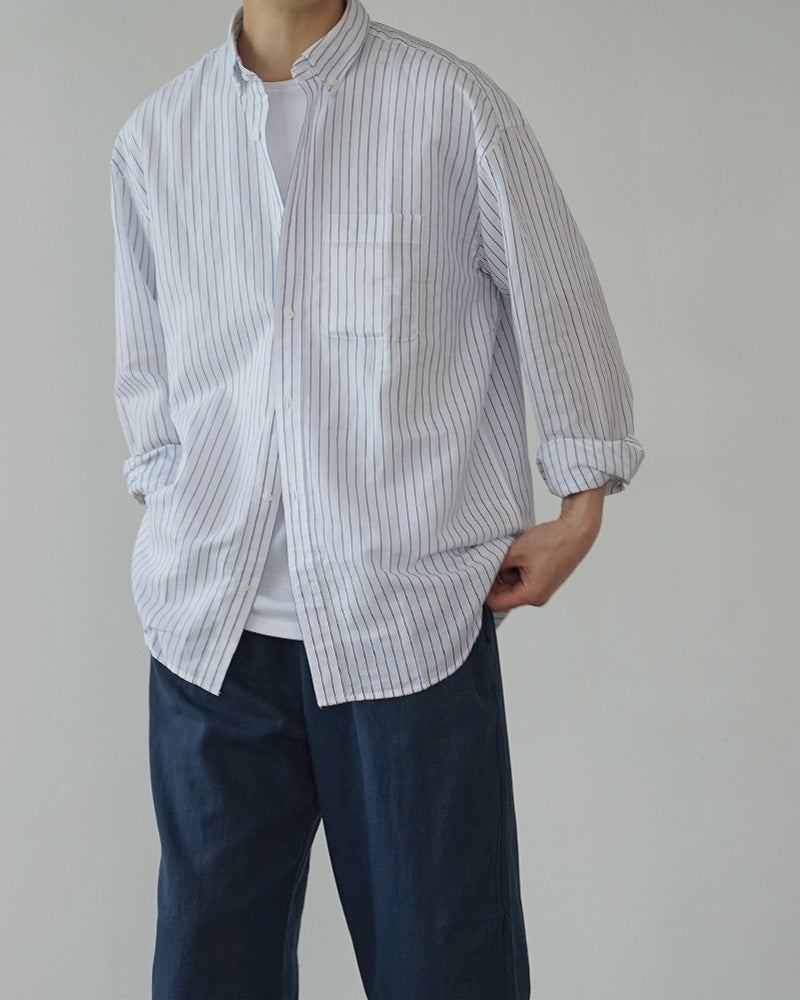 Linen Striped Shirt