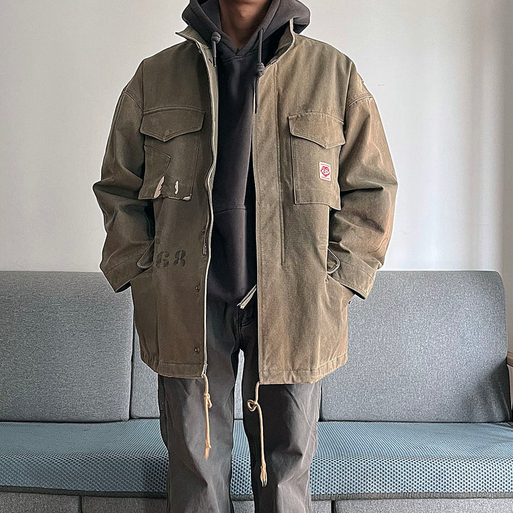 Canvas Military Jacket