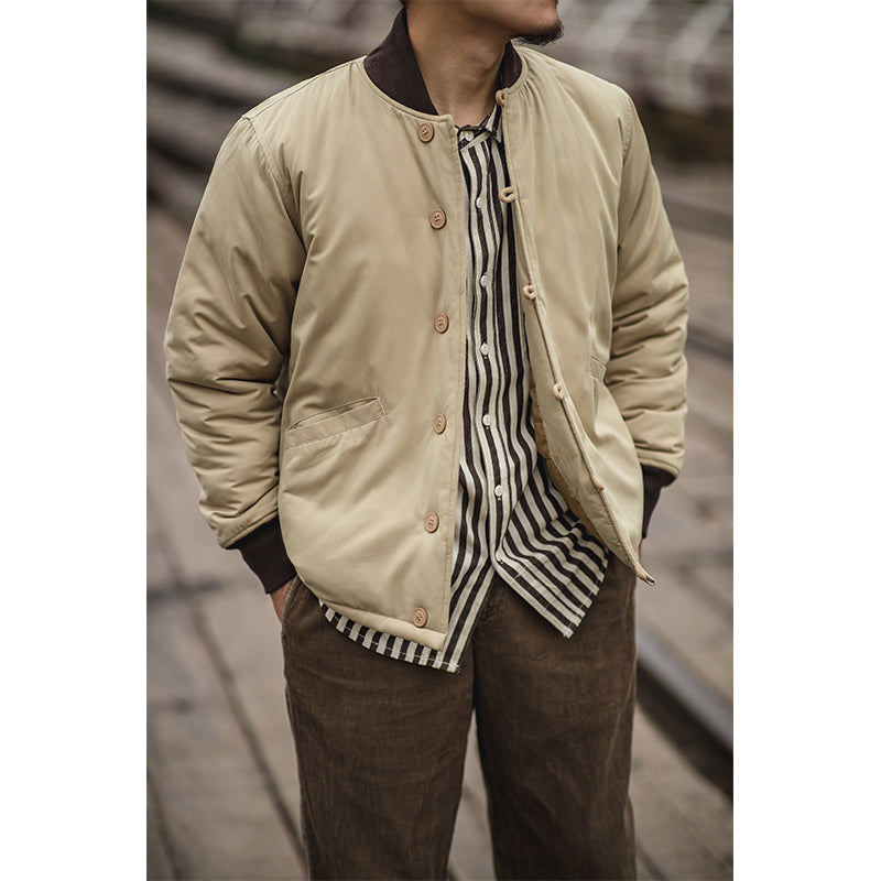 Baseball Collar Jacket