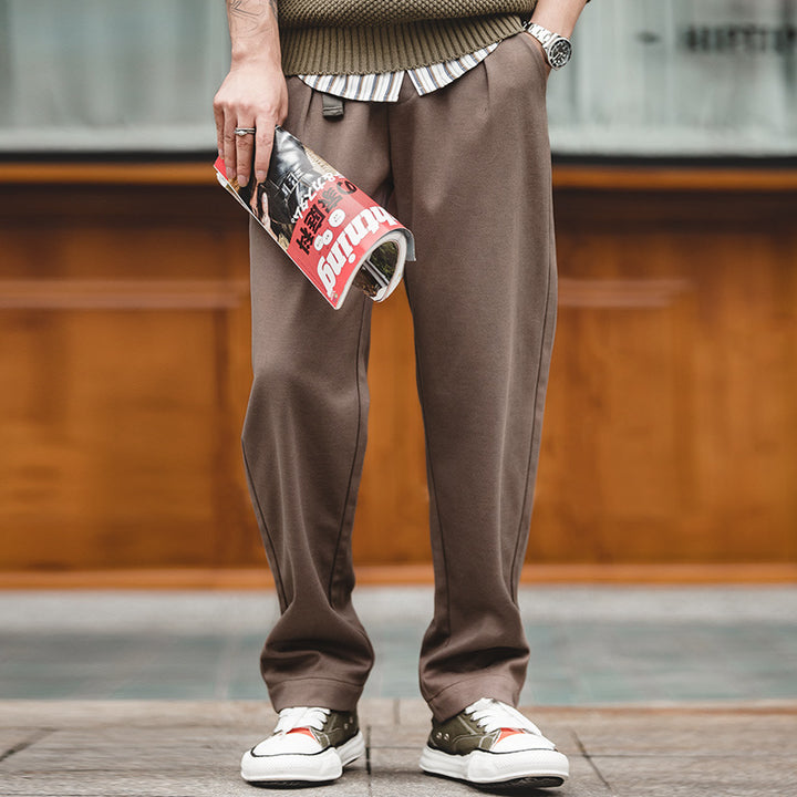 Smart Mid-Waist Trousers