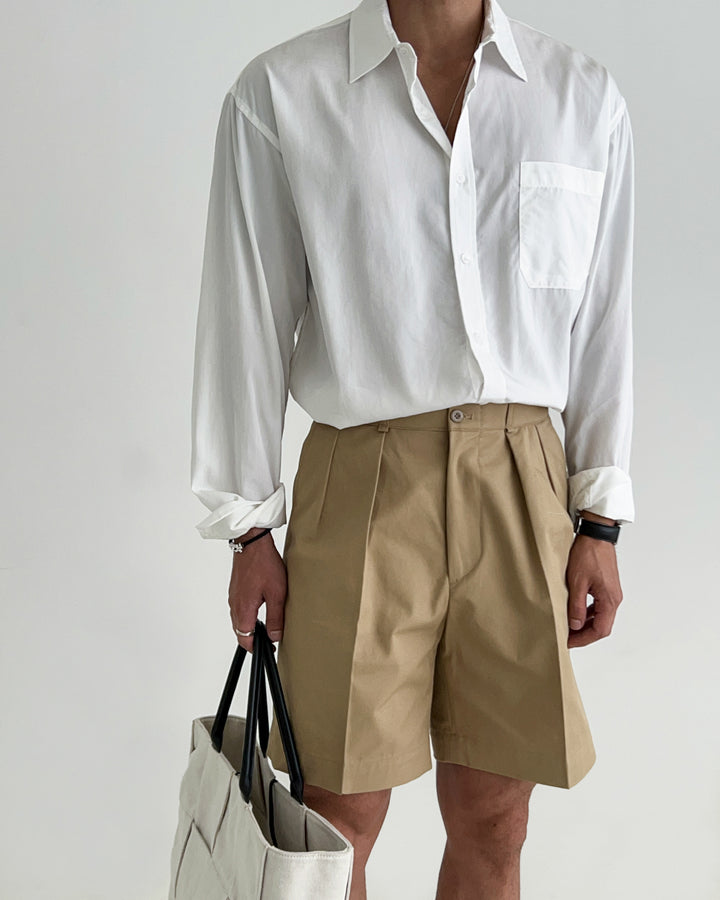 Point Collar Summer Shirt