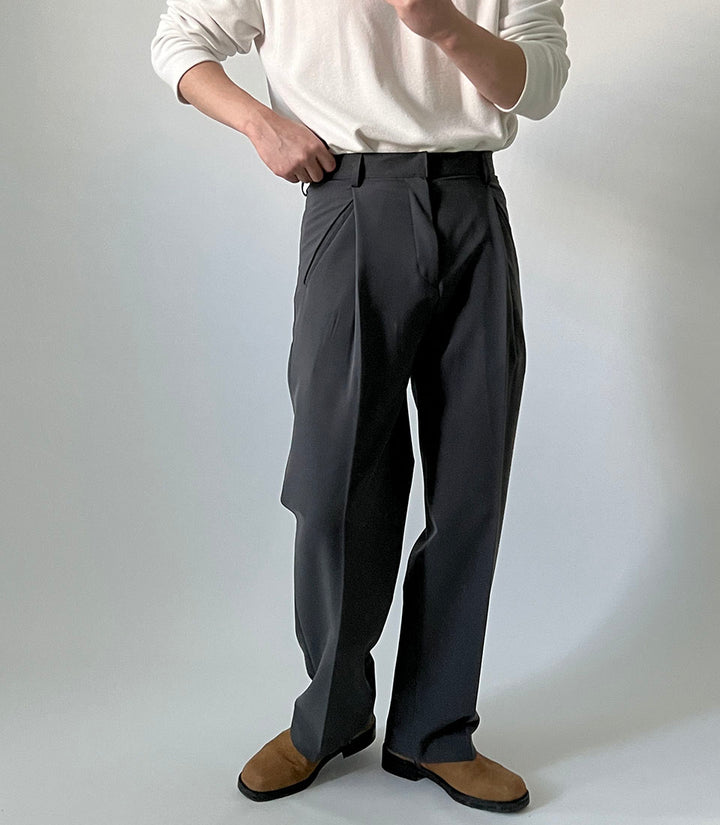 Pocket Straight Trousers