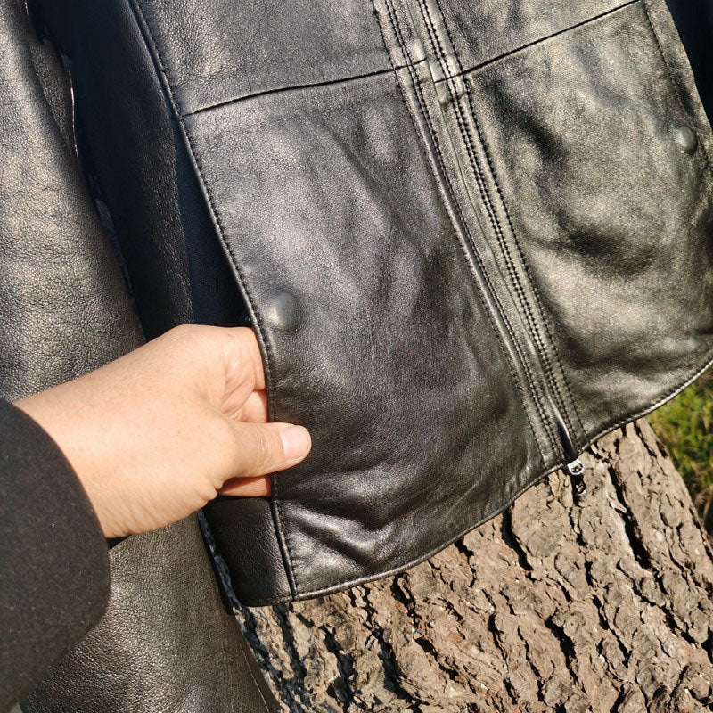 Business Leather Jacket