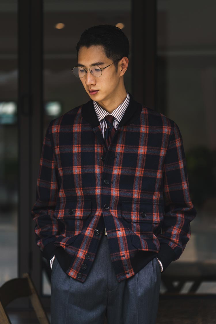 Retro Plaid Jacket