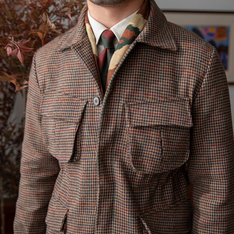 Houndstooth Hunting Jacket