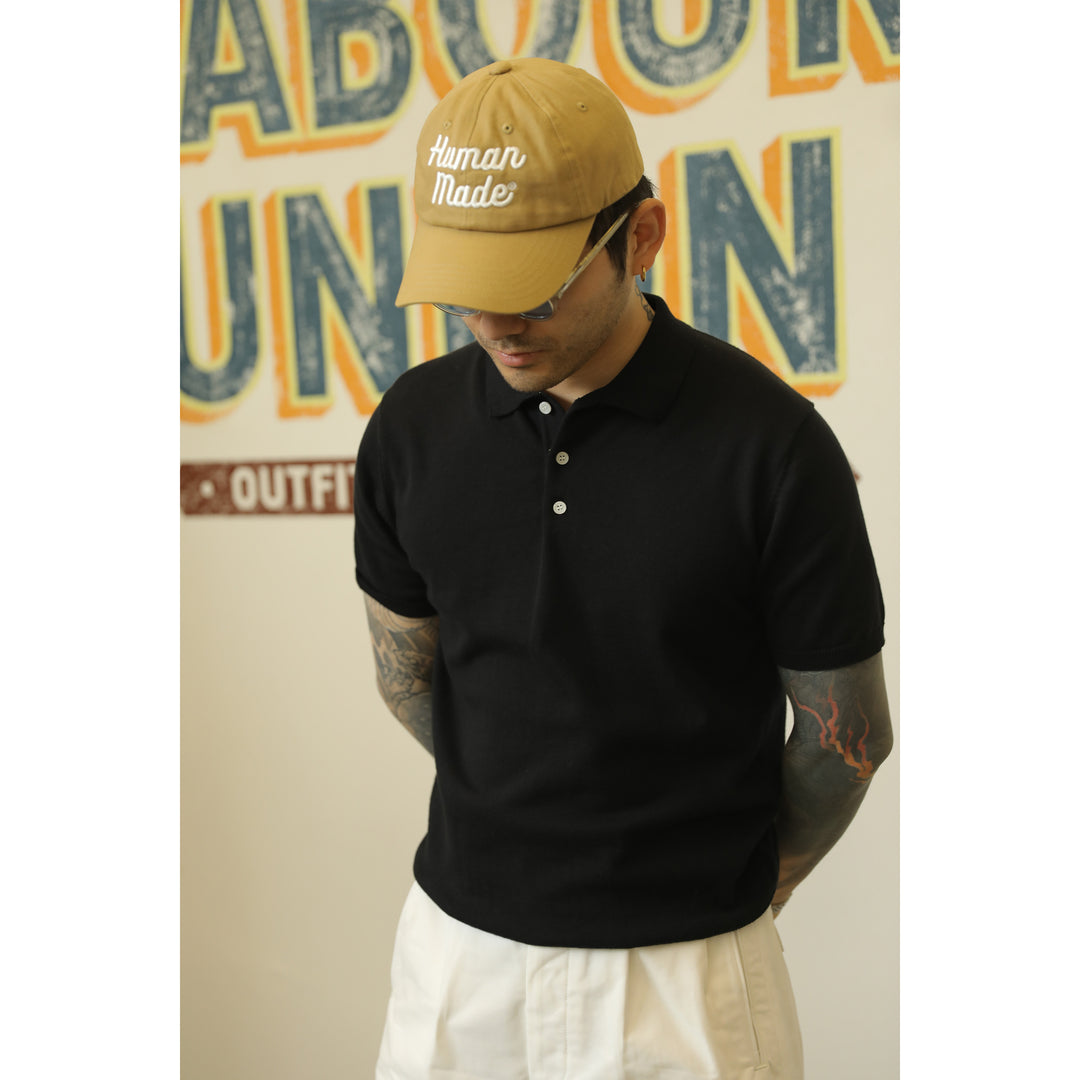 Knit Polo Tee