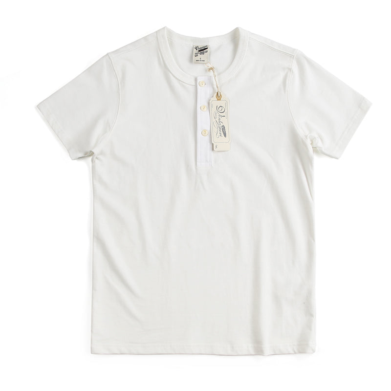 Henry Collar Short Sleeve T-Shirt