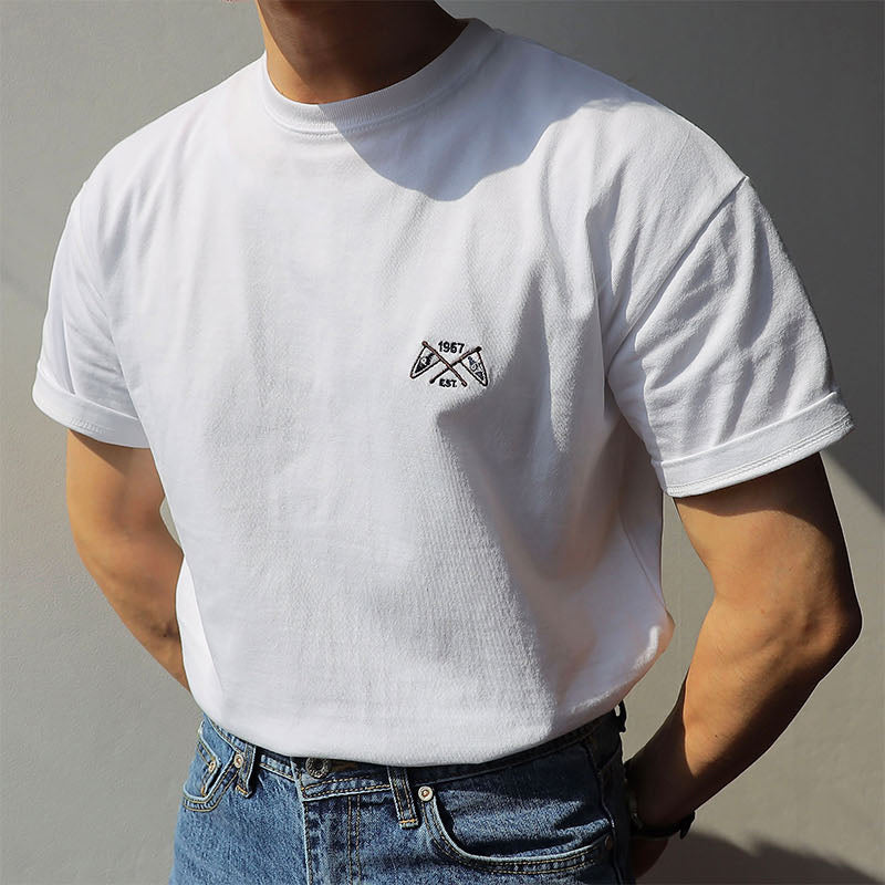 Embroidered Badge T-Shirt