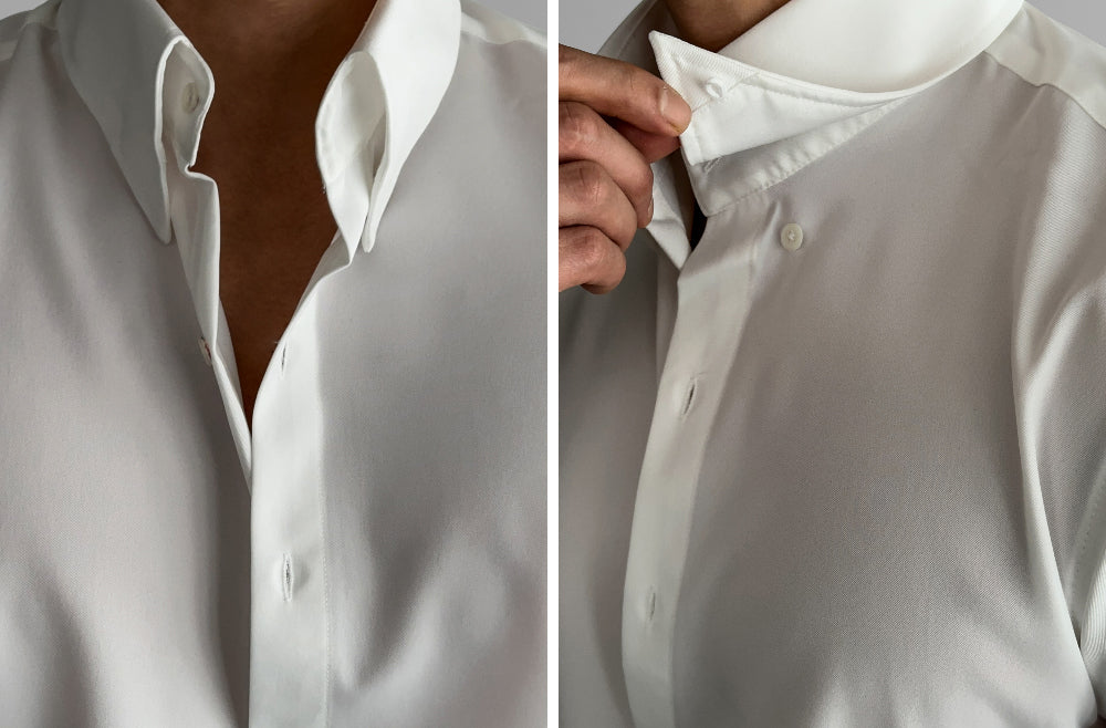 Pointed Collar Wedding Shirt