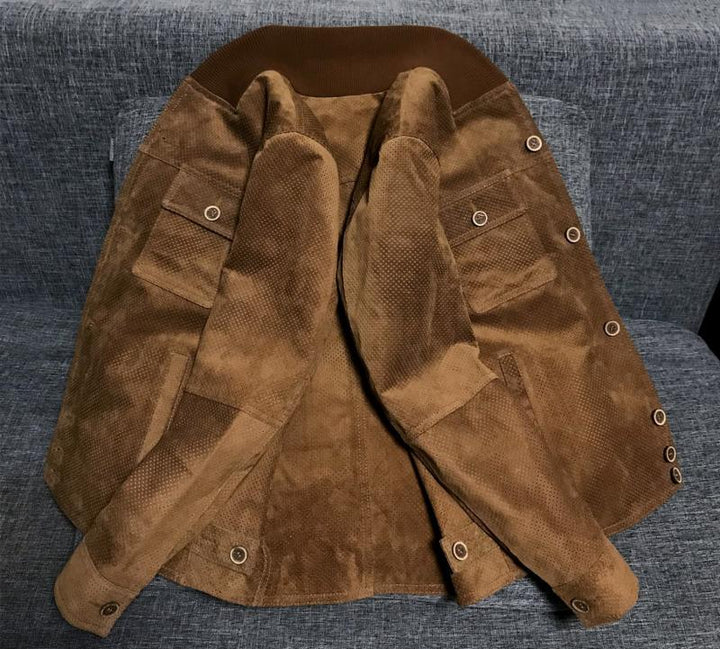 Breathable Suede Jacket