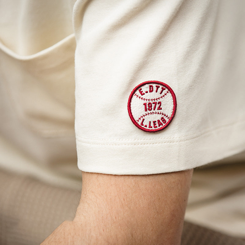 College Style Baseball Tee