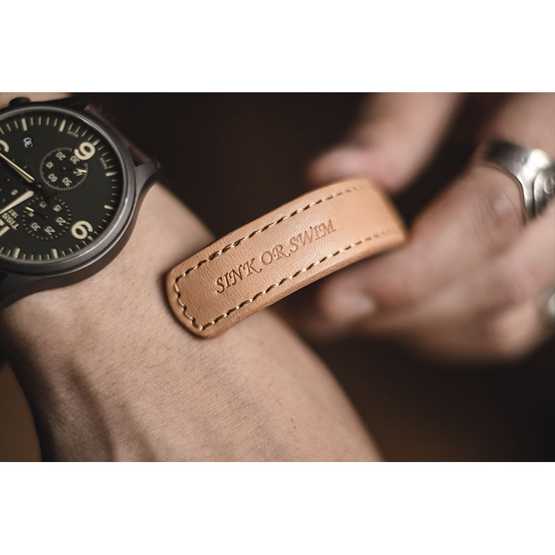 Vegetable Tanned Leather Bracelet