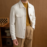 High-quality British Retro Warm Wool Fashion Jacket