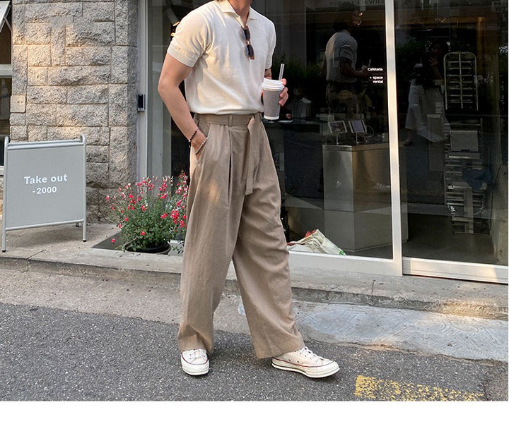 Linen Casual Trousers