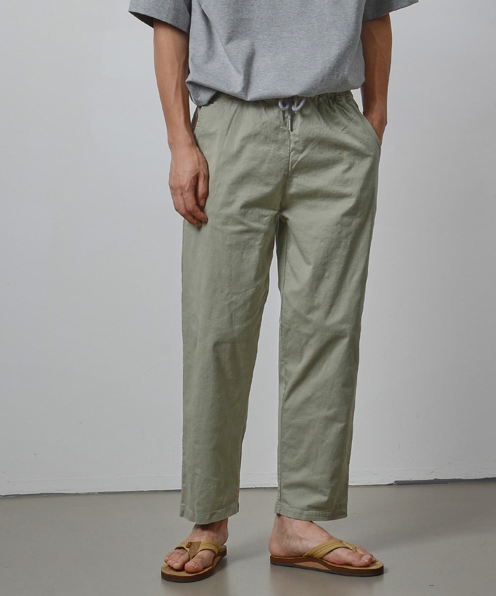 Cotton Cropped Pants