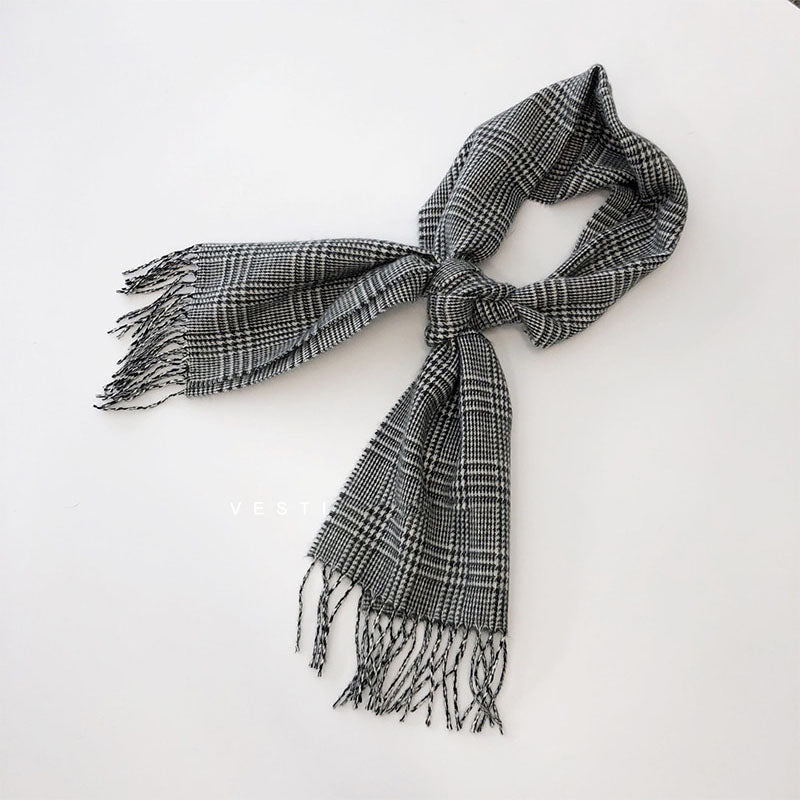 Fringed Wool Scarf