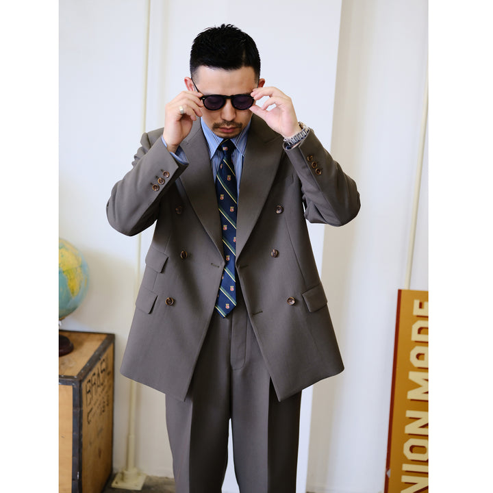 Double-Breasted Suit Jacket