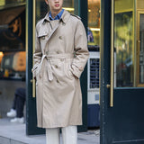 Men's Double-breasted Classic Trench Coat