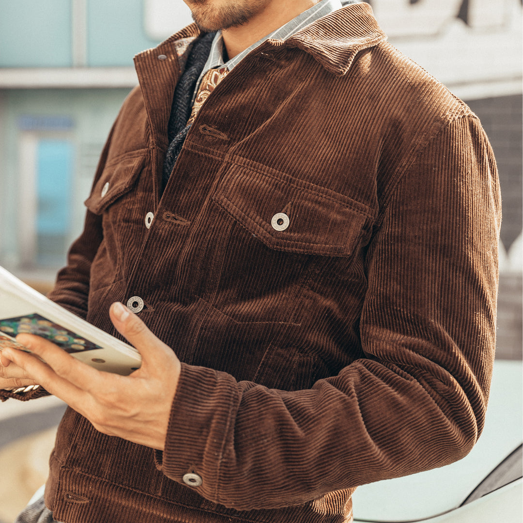 Thick Corduroy Workwear Jacket