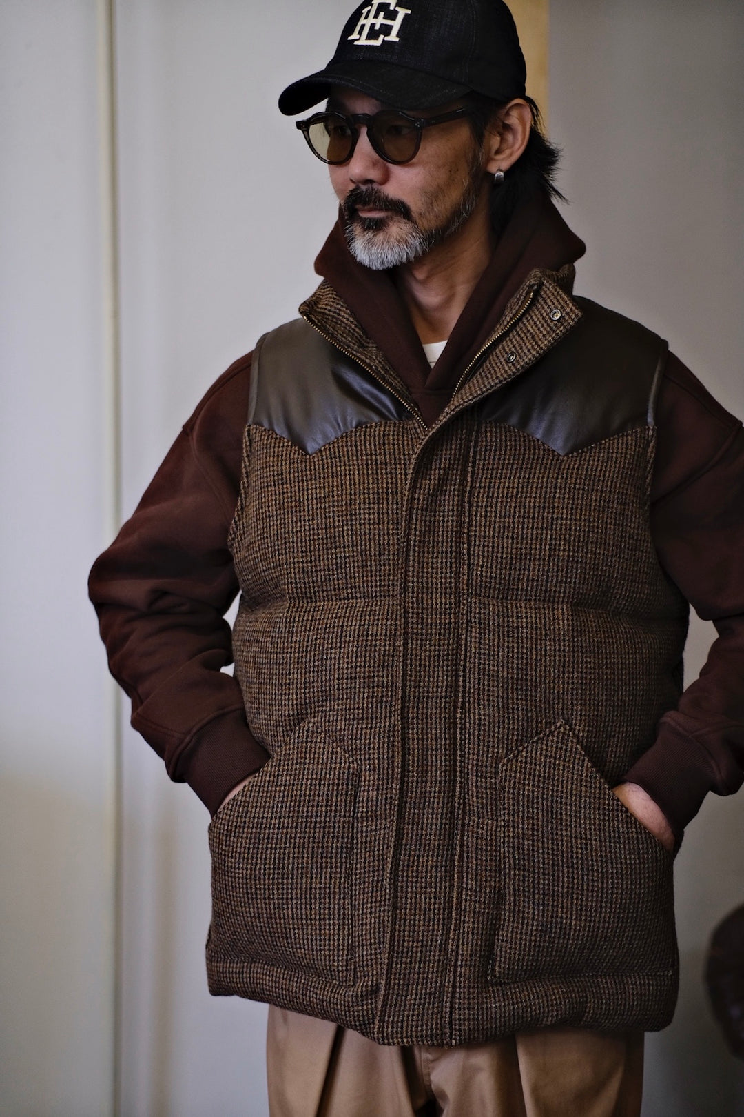 Wool Duck Down Vest