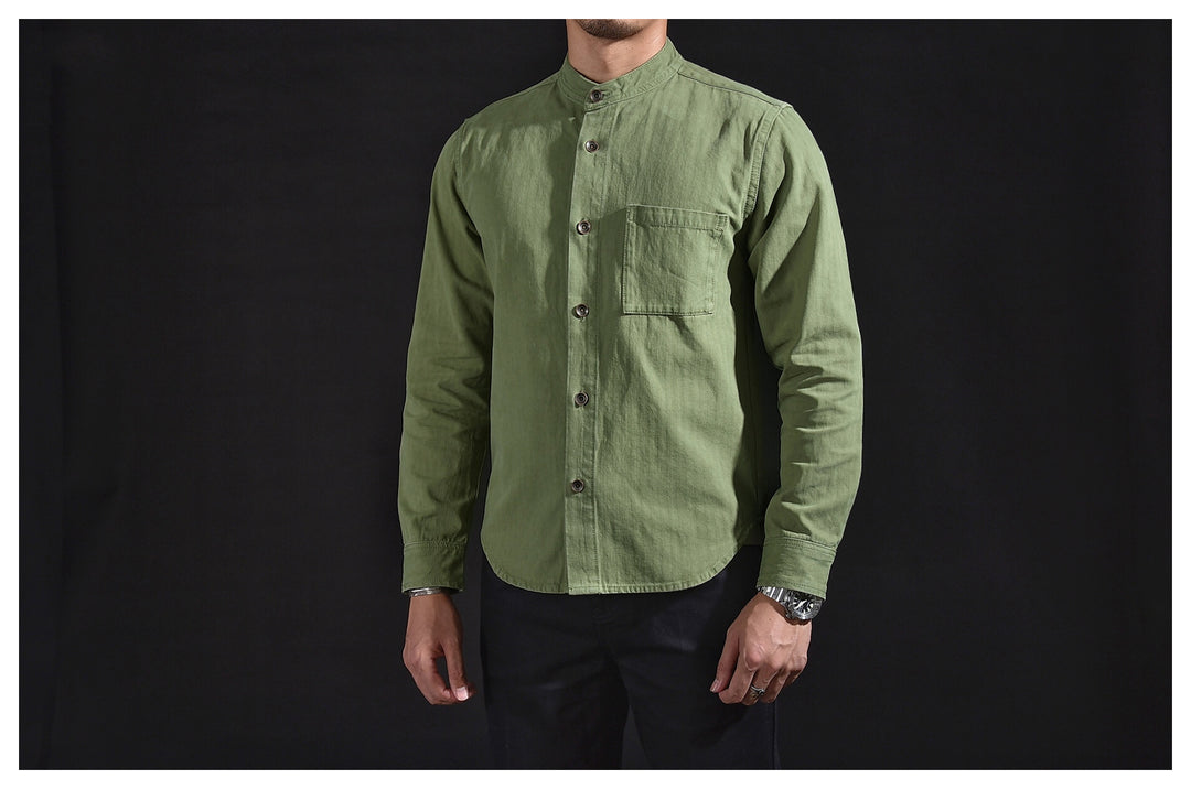 Herringbone Workwear Shirt