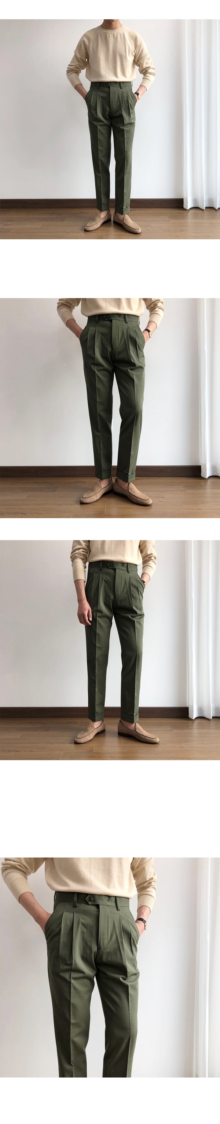 Loose Spring Summer Work Trousers