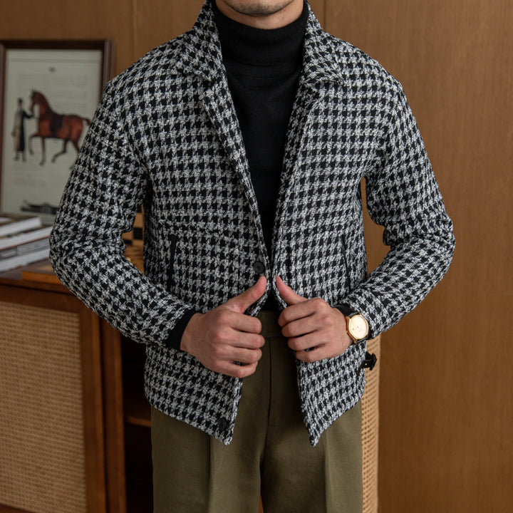 Houndstooth Slim Jacket