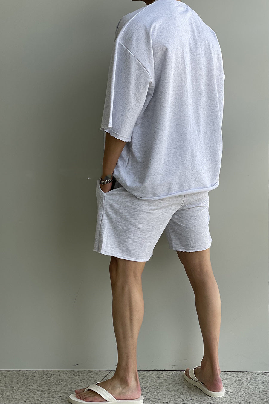 Edge Drawstring Casual Shorts