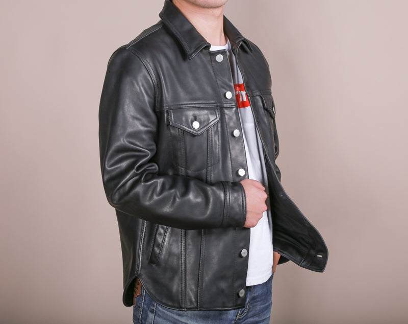 Cowhide Leather Jacket