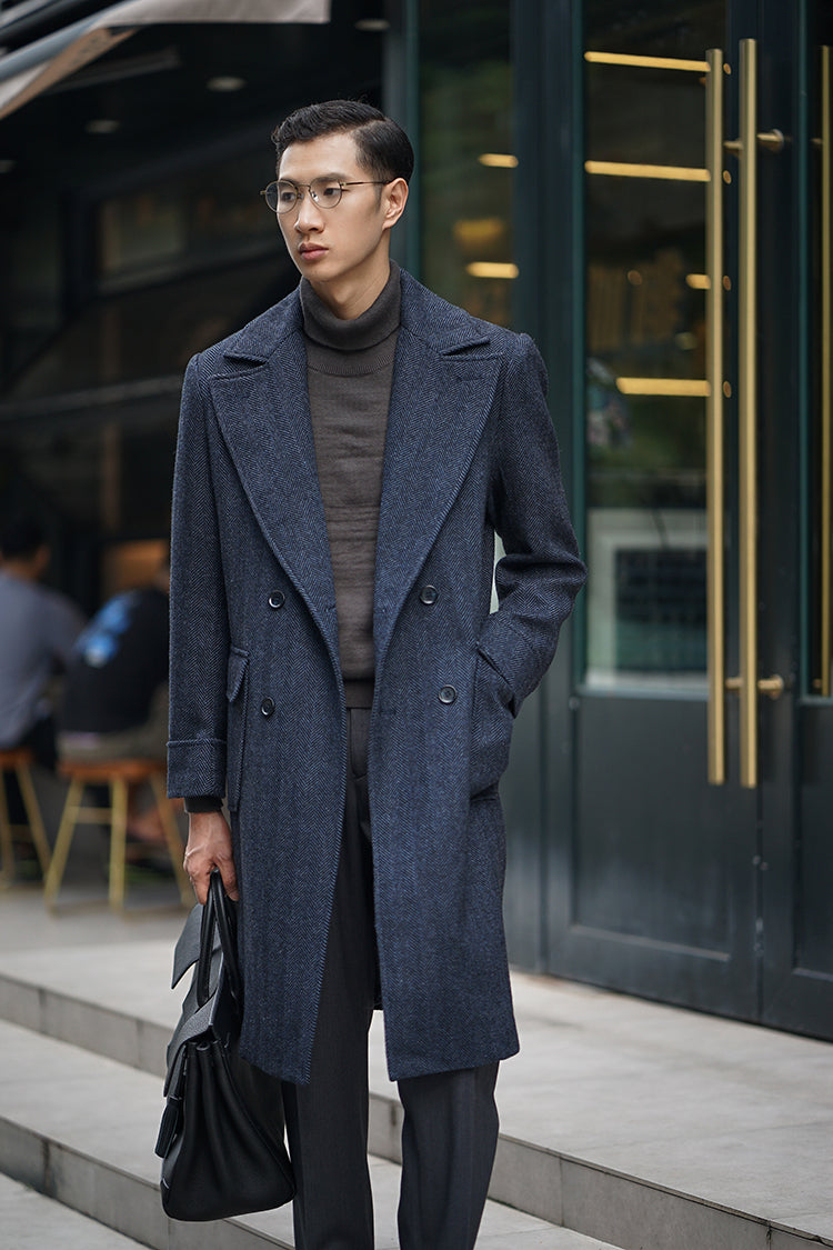 Tweed Wool Coat