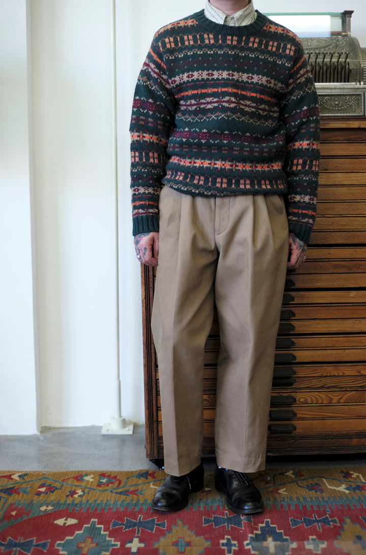 Fair Isle Wool Sweater