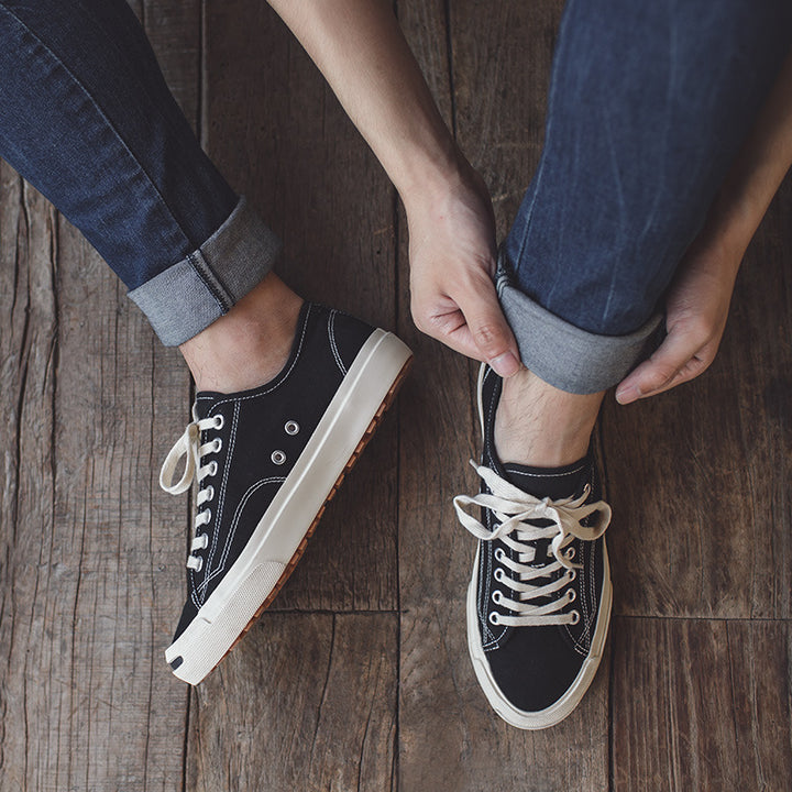 Smile Canvas Sneakers