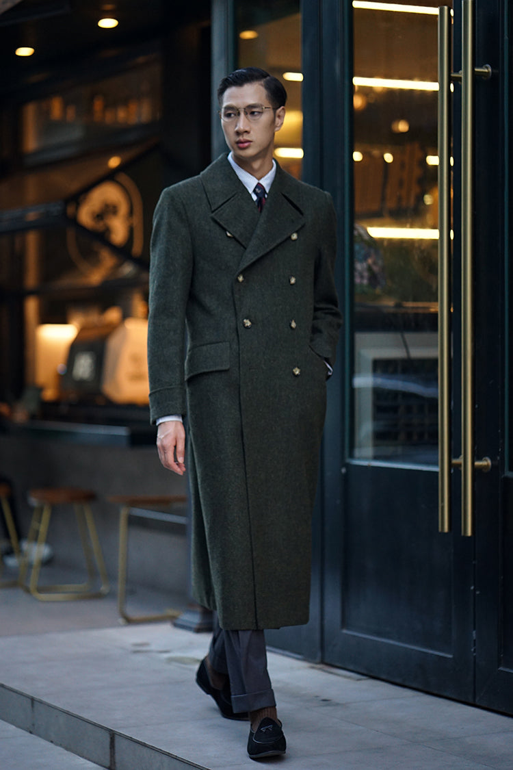 Winter Wool School Coat