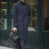 Polo Woolen Mid-length Tweed Coat