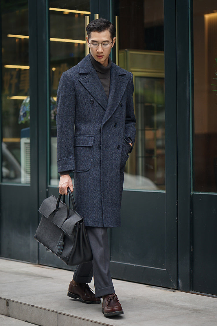 Tweed Wool Coat