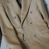 Winter Thickened Slim Mid-length Woolen Coat