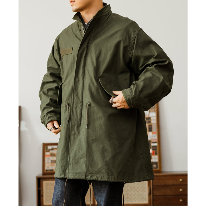 Military Windbreaker Coat