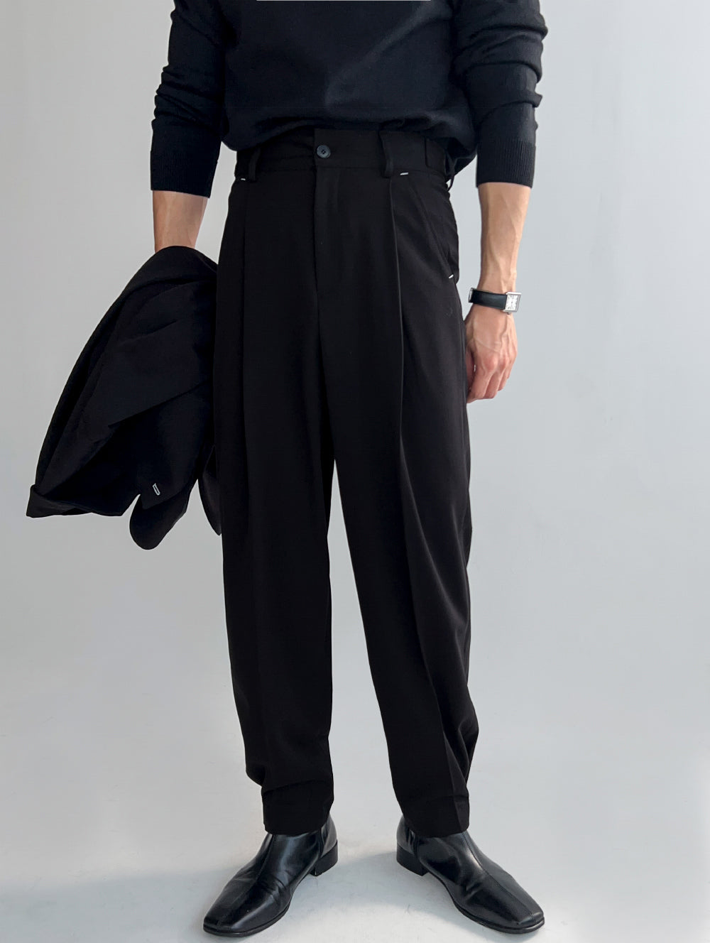 Single Pleat Trousers