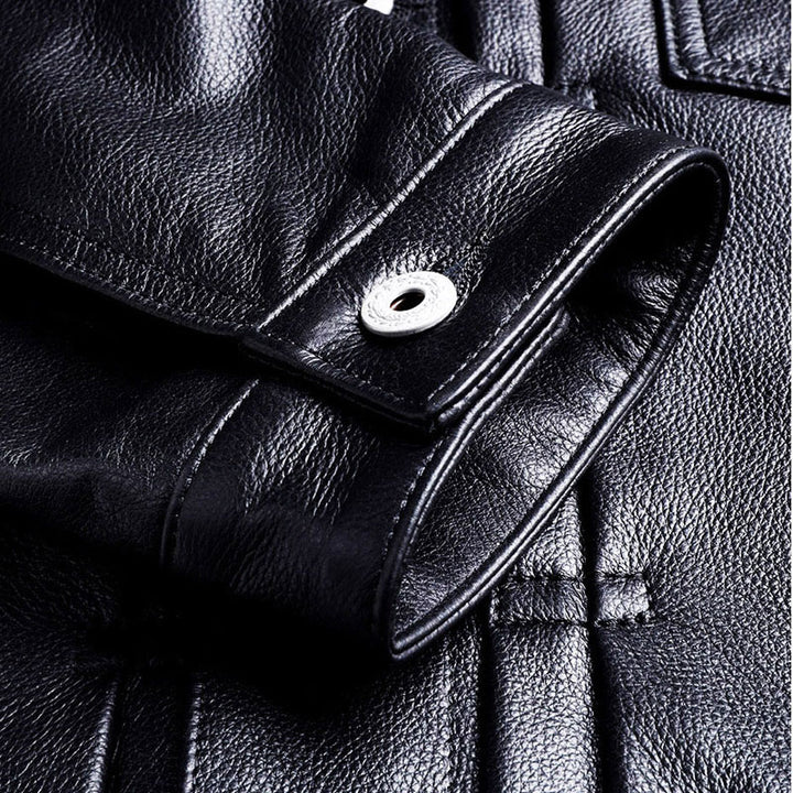 Wool Liner Leather Jacket