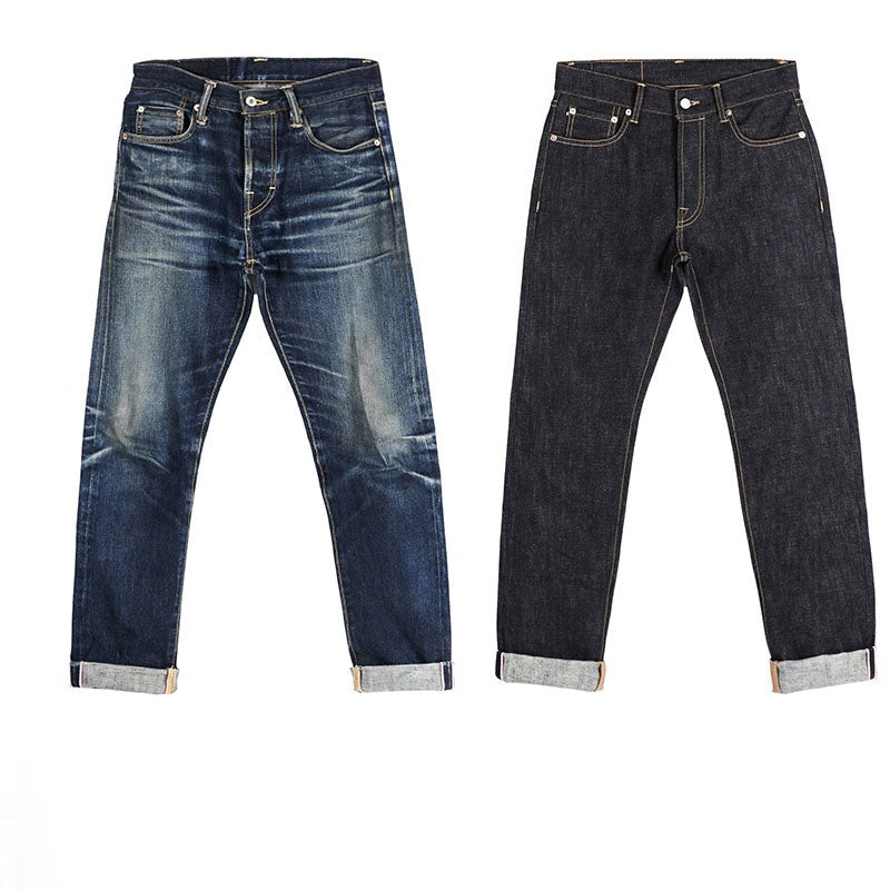 Slim Straight Denim Jeans