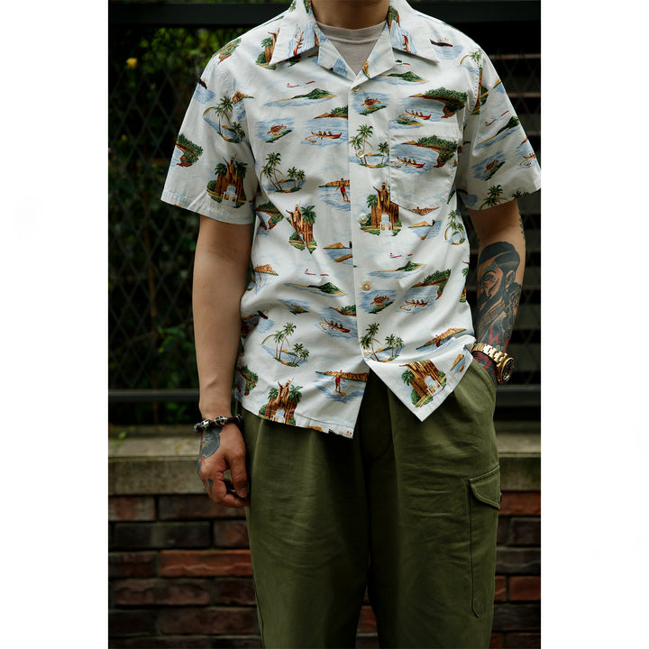 Cotton Hawaiian Shirt