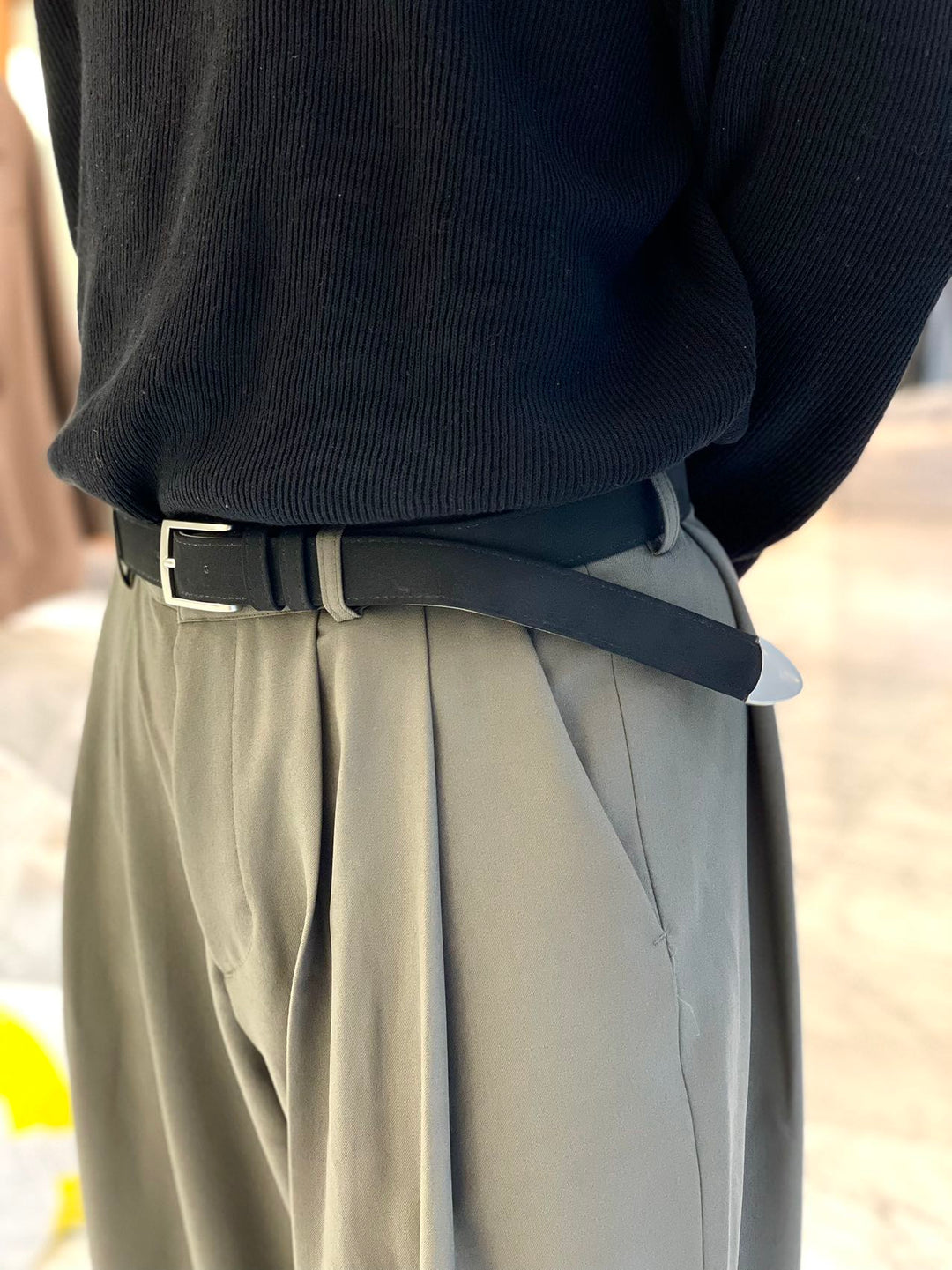 Minimalist Thin Belt