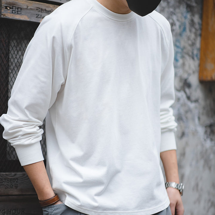 Long-Sleeved Brushed Tee