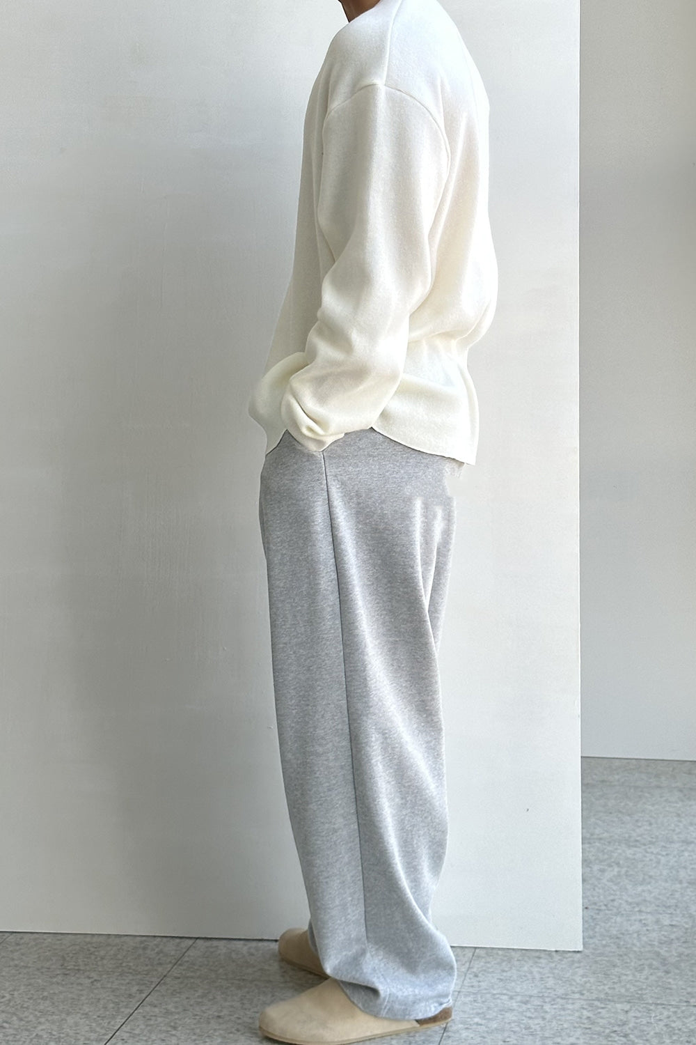 Wide-Leg Sports Pants