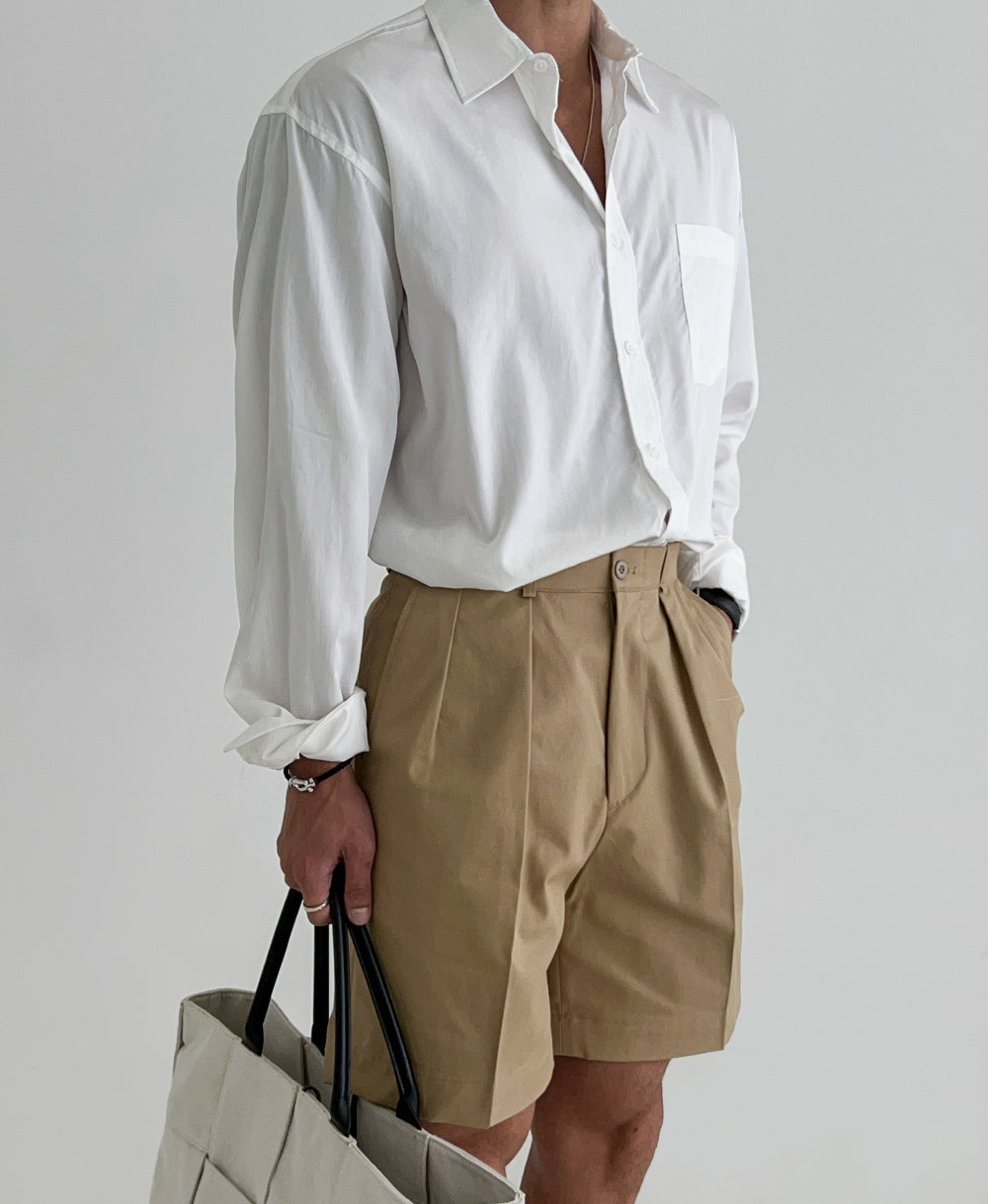 Point Collar Summer Shirt