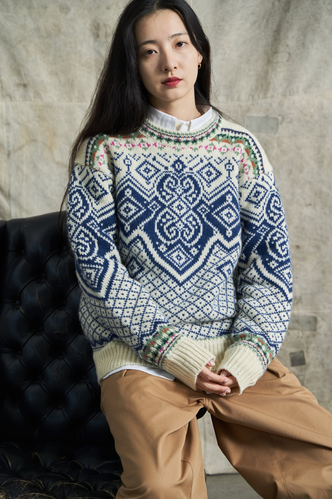 Coarse Knit Pullover