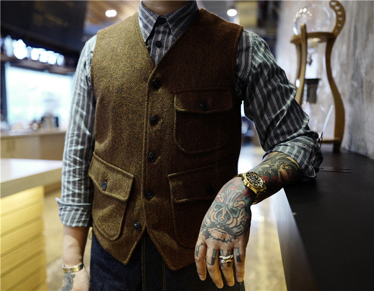 Twill Vest