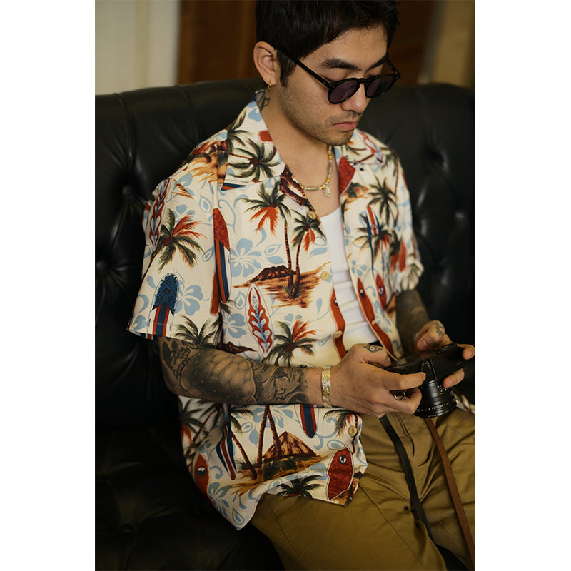 Classic Print Aloha Shirt