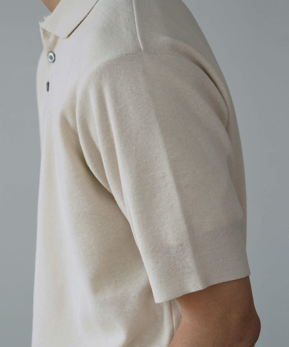 Knit Polo Shirt