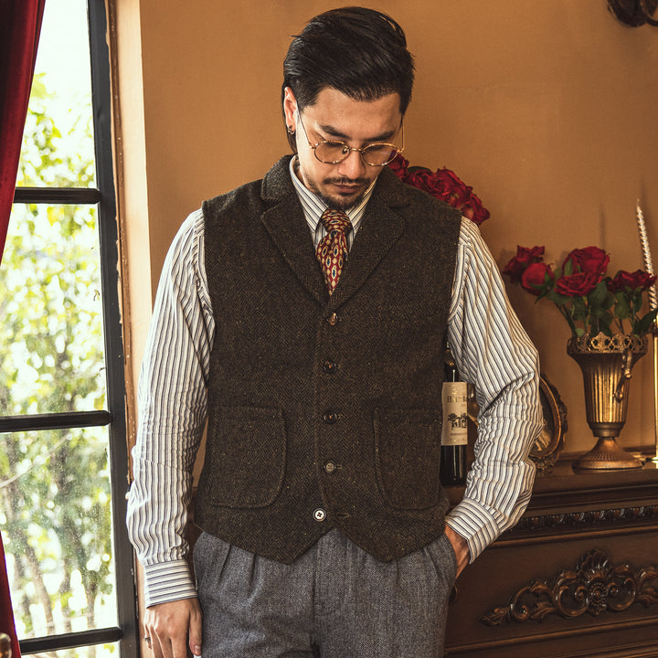 Herringbone Vest